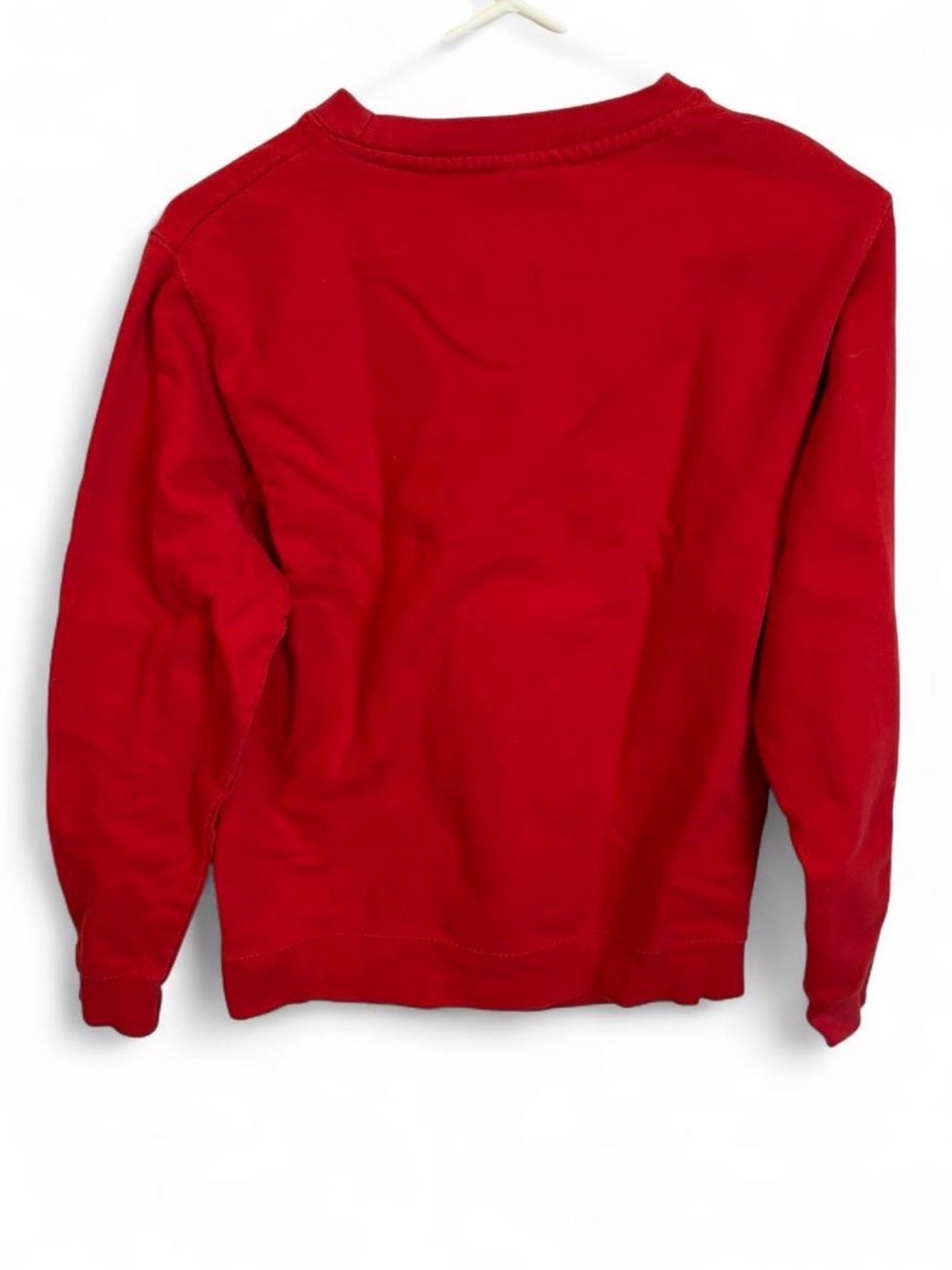 Women’s Red Kelce Graphic Crew Sweatshirt - Team Inspired Casual - Picture 5 of 6